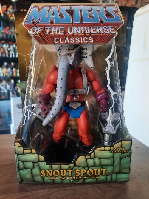 MOTUC SNOUT SPOUT (MOC) Masters Of The Universe Classics Figure He-Man