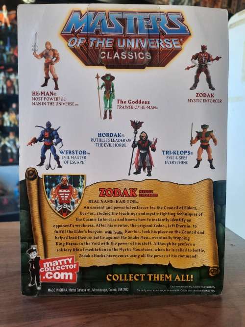 MOTUC ZODAC (BROWN) (MOC) Masters Of The Universe Classics Figure He-Man
