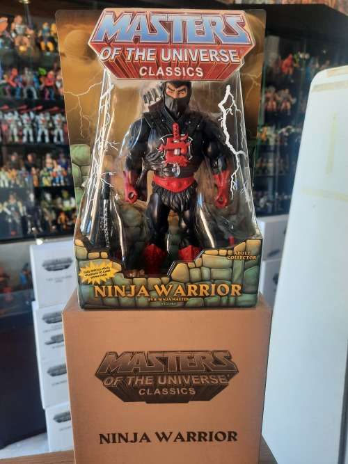 MOTUC NINJA WARRIOR (MOC) Masters Of The Universe Classics Figure He-Man