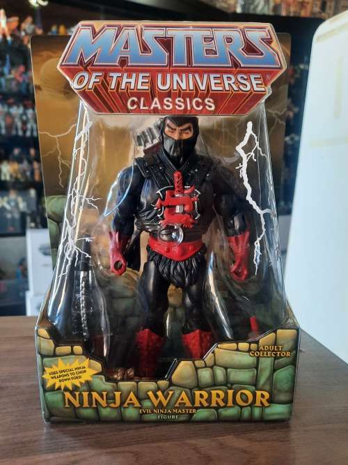 MOTUC NINJA WARRIOR (MOC) Masters Of The Universe Classics Figure He-Man