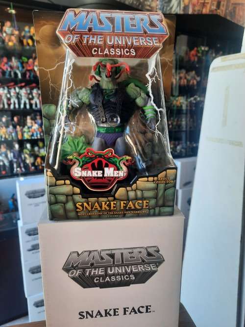MOTUC SNAKE FACE (MOC) Masters Of The Universe Classics Figure He-Man