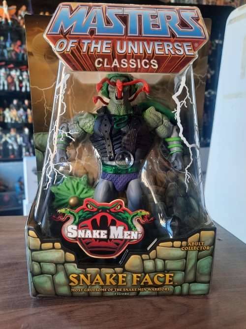 MOTUC SNAKE FACE (MOC) Masters Of The Universe Classics Figure He-Man
