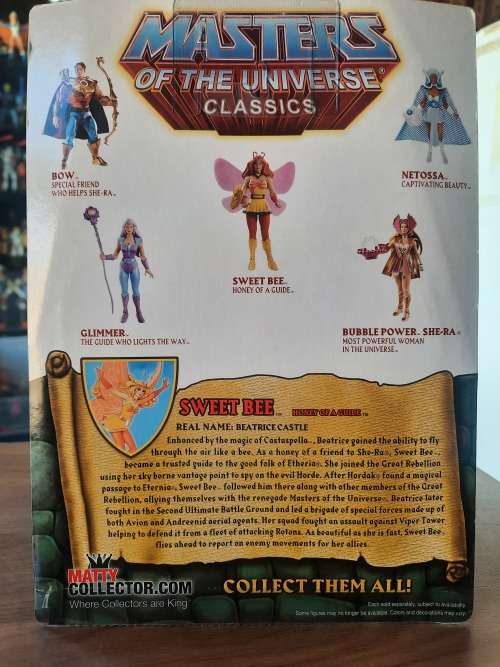 MOTUC SWEET BEE (MOC) Masters Of The Universe Classics Figure He-Man