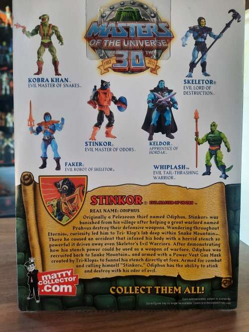 MOTUC STINKOR (MOC) Masters Of The Universe Classics Figure He-Man