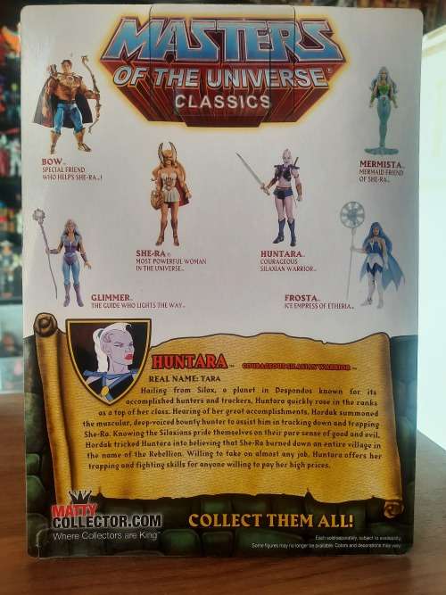 MOTUC HUNTARA (MOC) Masters Of The Universe Classics Figure He-Man