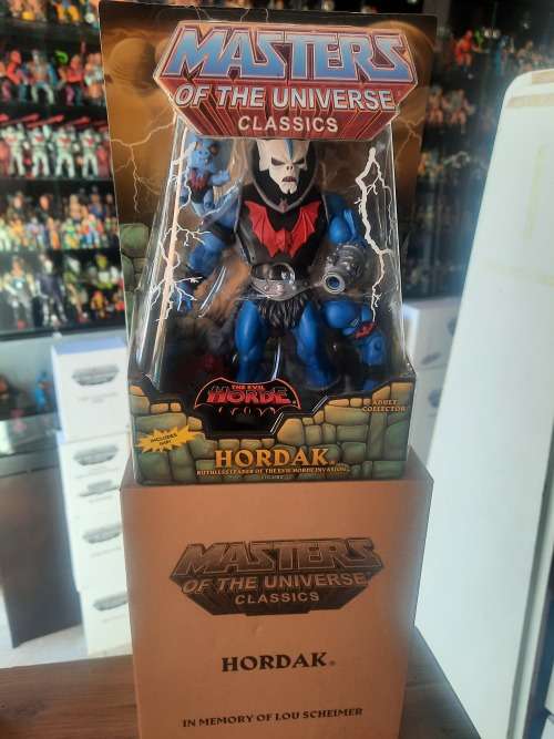 MOTUC FILMATION HORDAK (MOC) Masters Of The Universe Classics Figure He-Man