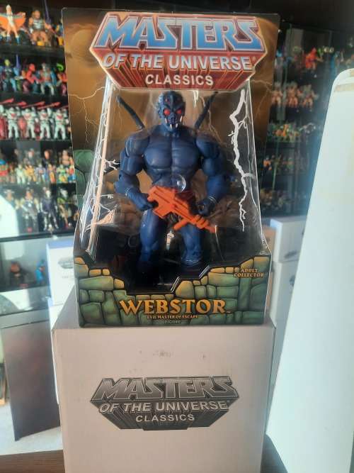 MOTUC WEBSTOR (MOC) Masters Of The Universe Classics Figure He-Man