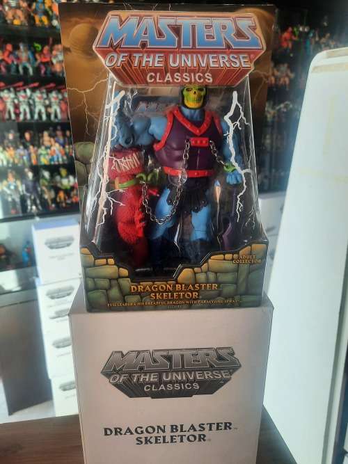 MOTUC DRAGON BLASTER SKELETOR (MOC) Masters Of The Universe Classics Figure He-Man