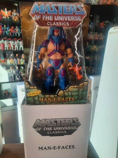 MOTUC MAN E FACES (MOC) Masters Of The Universe Classics Figure He-Man