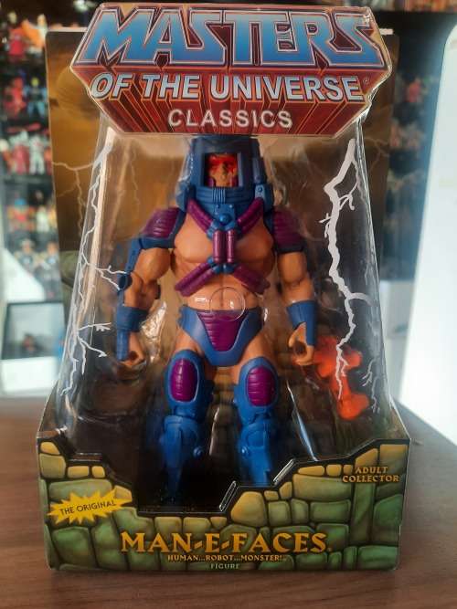 MOTUC MAN E FACES (MOC) Masters Of The Universe Classics Figure He-Man
