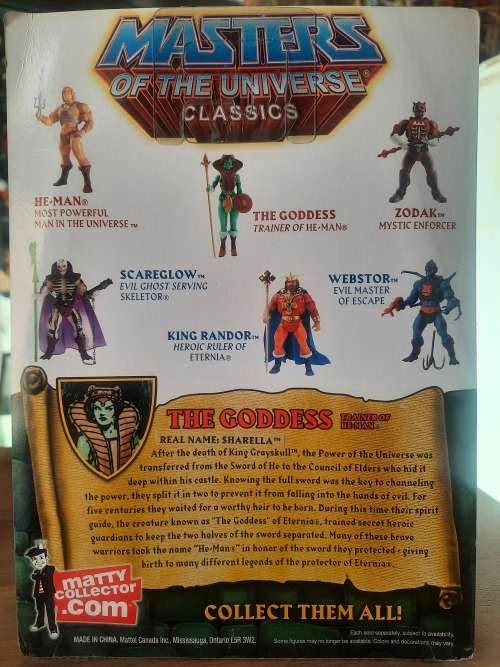MOTUC THE GODDESS (MOC) Masters Of The Universe Classics Figure He-Man