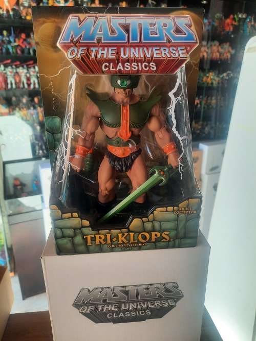 MOTUC TRI-KLOPS (MOC) Masters Of The Universe Classics Figure He-Man