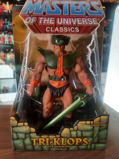 MOTUC TRI-KLOPS (MOC) Masters Of The Universe Classics Figure He-Man