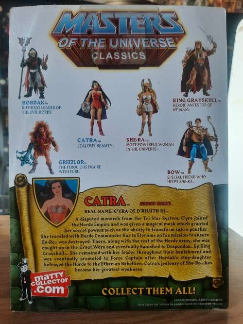 MOTUC CATRA (MOC) Masters Of The Universe Classics Figure He-Man