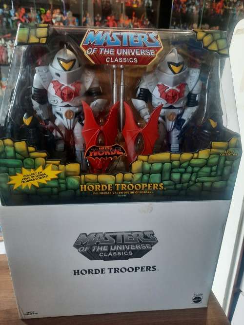 MOTUC HORDE TROOPERS (MOC) Masters Of The Universe Classics Figure He-Man