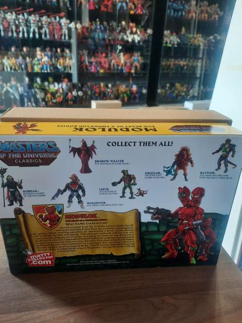 MOTUC MODULOK (MOC) Masters Of The Universe Classics Figure He-Man