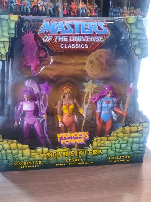 MOTUC STAR SISTERS (MOC) Masters Of The Universe Classics Figure He-Man