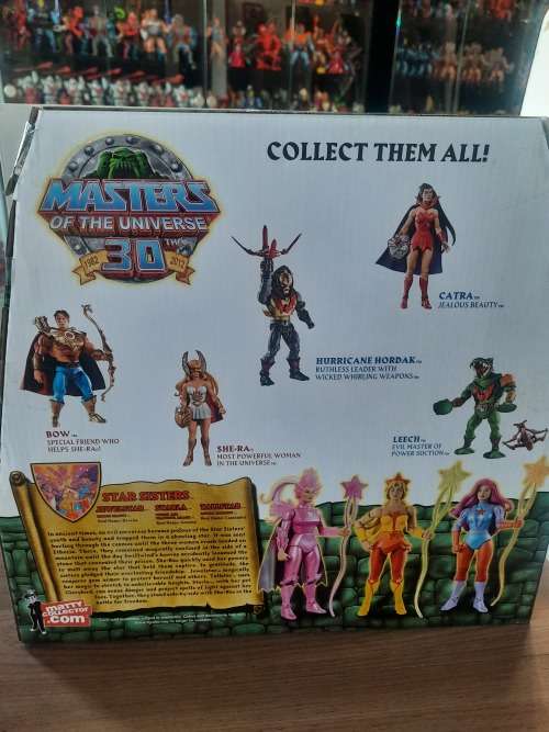 MOTUC STAR SISTERS (MOC) Masters Of The Universe Classics Figure He-Man
