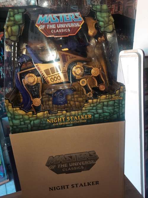 MOTUC NIGHT STALKER (MOC) Masters Of The Universe Classics Figure He-Man