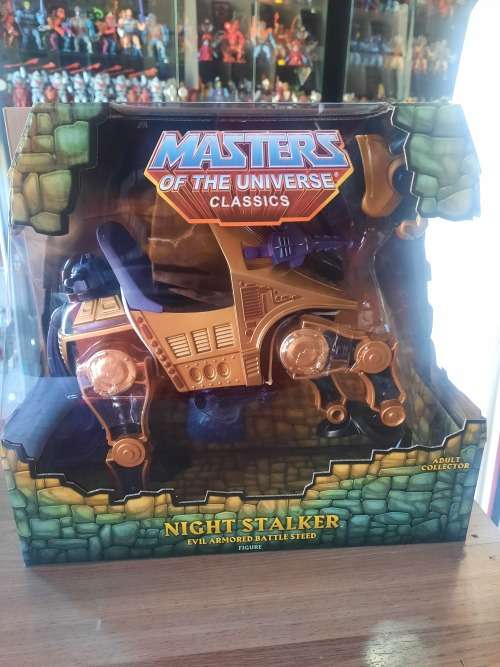 MOTUC NIGHT STALKER (MOC) Masters Of The Universe Classics Figure He-Man