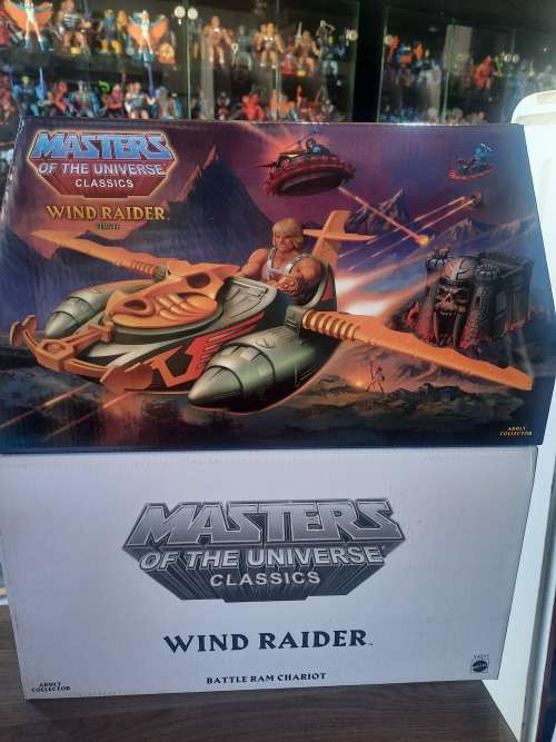 MOTUC WIND RAIDER (MOC) Masters Of The Universe Classics Figure He-Man