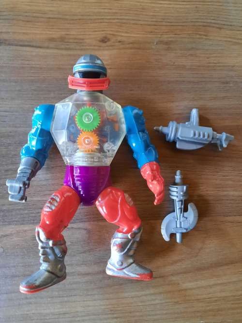 1985 Complete Robotto of He-Man-Masters of the Universe 38 (MOTU) Vintage Figure