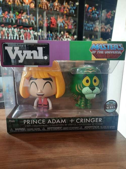 FUNKO POP Masters of the Universe PRINCE ADAM + CRINGER (MOTU)