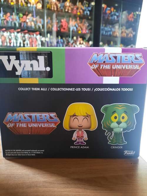 FUNKO POP Masters of the Universe PRINCE ADAM + CRINGER (MOTU)