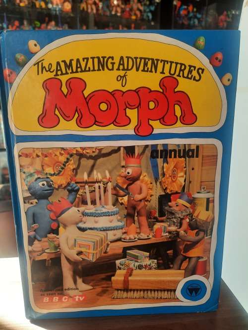 1980`s VINTAGE THE AMAZING ADVENTURES OF MORPH BOOK