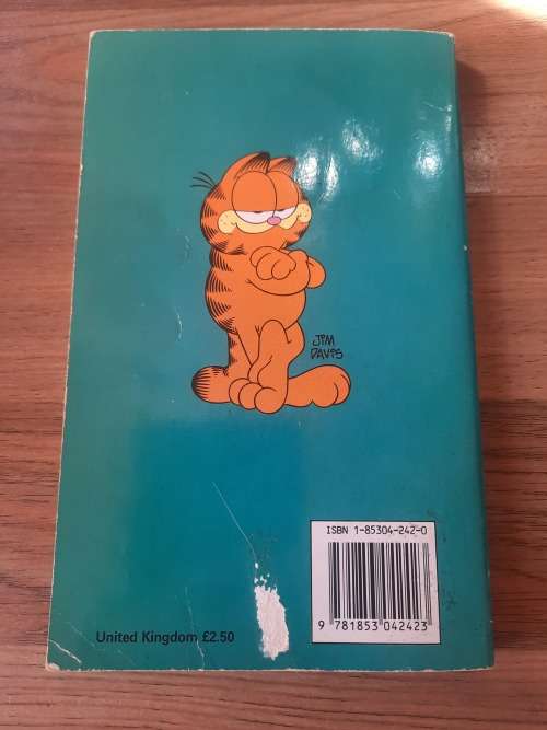 VINTAGE GARFIELD GOING PLACES BOOK
