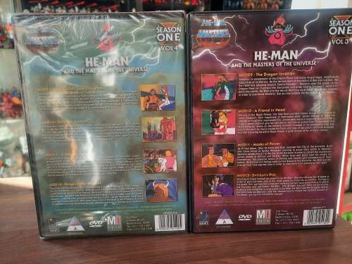 X2 MASTERS OF THE UNIVERSE DVD SEASON 1 VOL 3/4