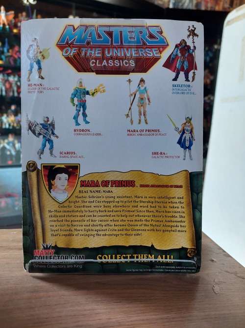 MOTUC Complete Mara Of Primus With Box  Masters Of The Universe Classics Figure He-Man