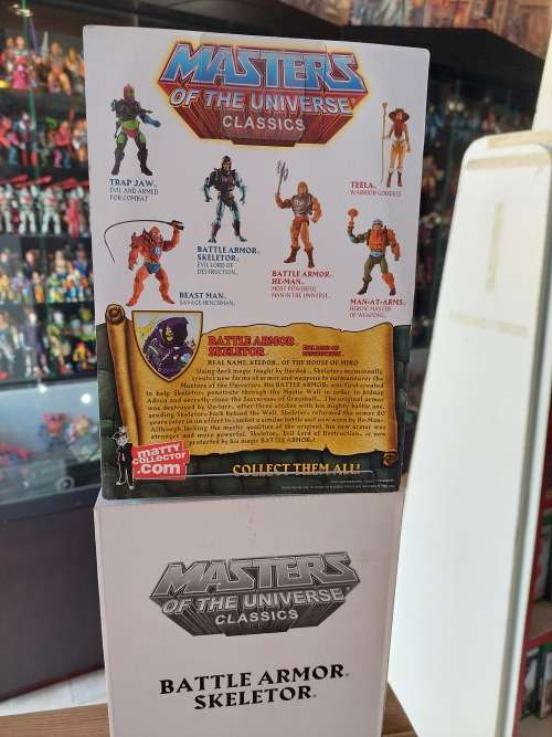 MOTUC Complete Battle Armor Skeletor With Box Masters Of The Universe Classics Figure He-Man