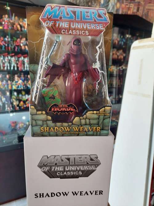 MOTUC Complete Shadow Weaver With Box Masters Of The Universe Classics Figure He-Man