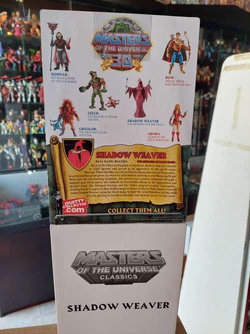 MOTUC Complete Shadow Weaver With Box Masters Of The Universe Classics Figure He-Man