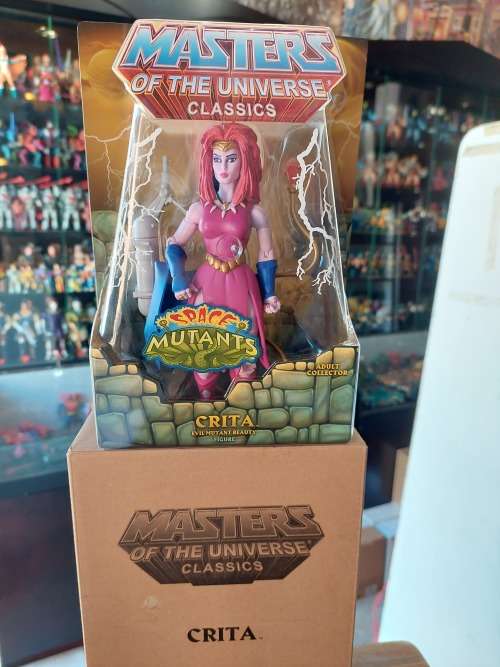 MOTUC Complete Crita With Box Masters Of The Universe Classics Figure He-Man