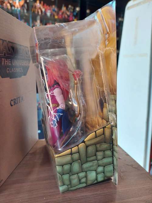 MOTUC Complete Crita With Box Masters Of The Universe Classics Figure He-Man