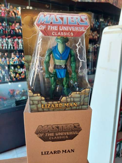 MOTUC Complete Lizard Man With Box Masters Of The Universe Classics Figure He-Man
