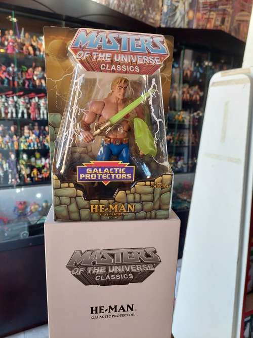 MOTUC Complete He-Man Galactic Protector With Box Masters Of The Universe Classics Figure He-Man