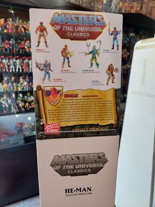 MOTUC Complete He-Man Galactic Protector With Box Masters Of The Universe Classics Figure He-Man