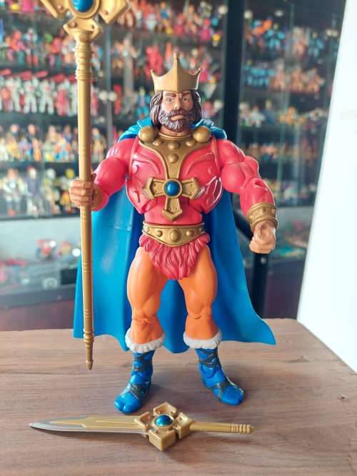 MOTUC Complete King Randor  Masters Of The Universe Classics Figure He-Man