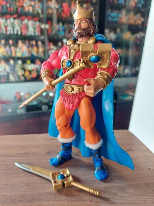 MOTUC Complete King Randor  Masters Of The Universe Classics Figure He-Man