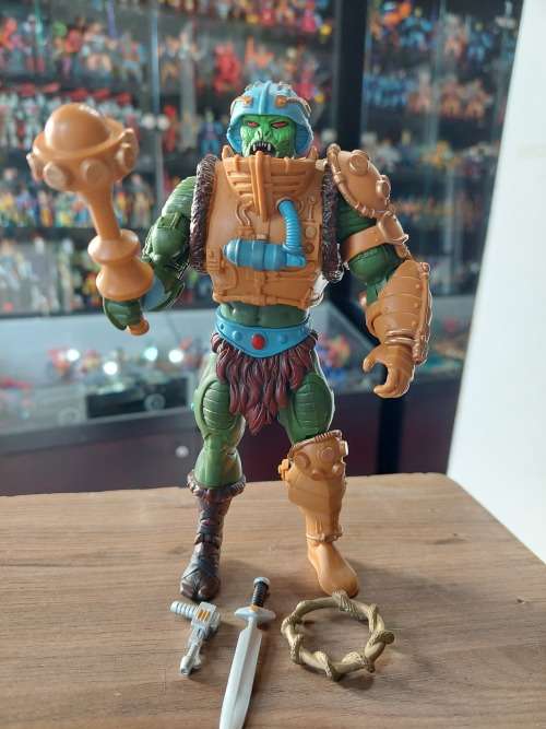 MOTUC Complete Snake Man At Arms Masters Of The Universe Classics Figure He-Man