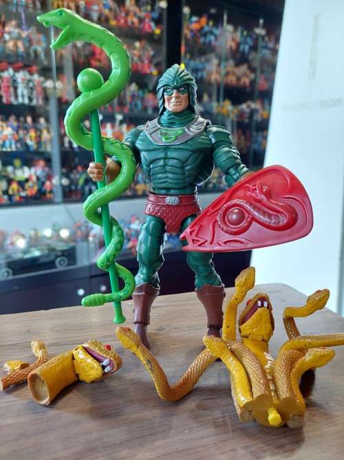 MOTUC Complete King Hiss Masters Of The Universe Classics Figure He-Man