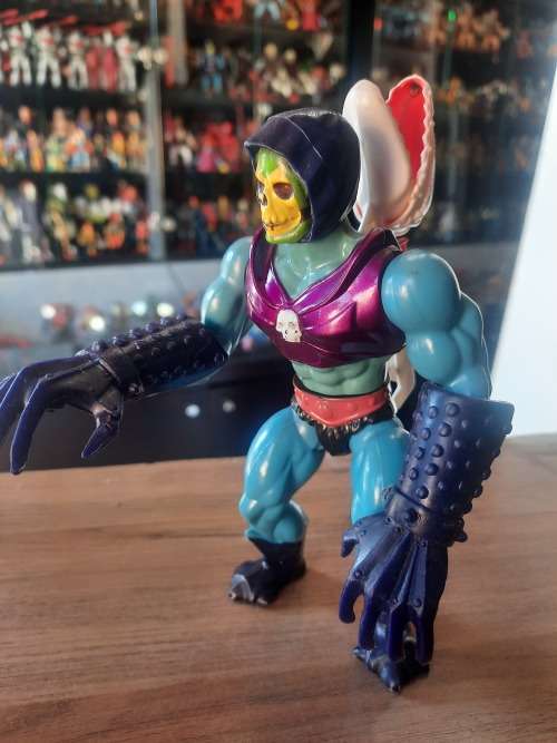 1985 Complete Terror Claws Skeletor of He-Man-Masters of the Universe #30 (MOTU) Vintage Figure