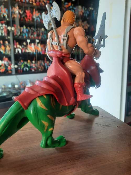 1981 Complete He-Man And Battle Cat of He-Man Masters of the Universe  40 (MOTU) Vintage Figure