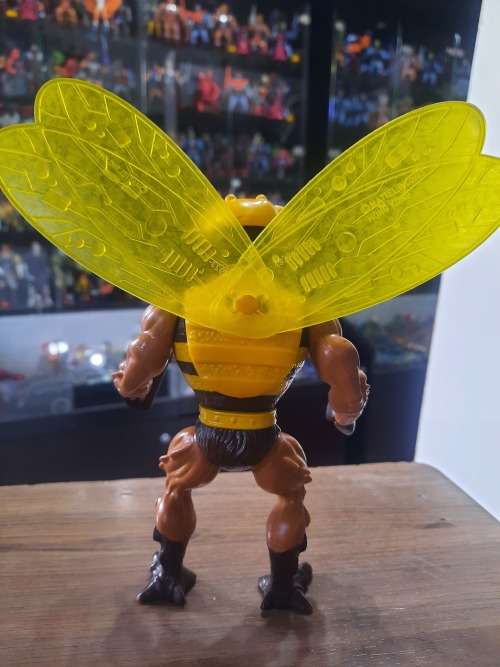 1984 Complete Buzz-Off of He-Man-Masters of the Universe 911 (MOTU) Vintage Figure
