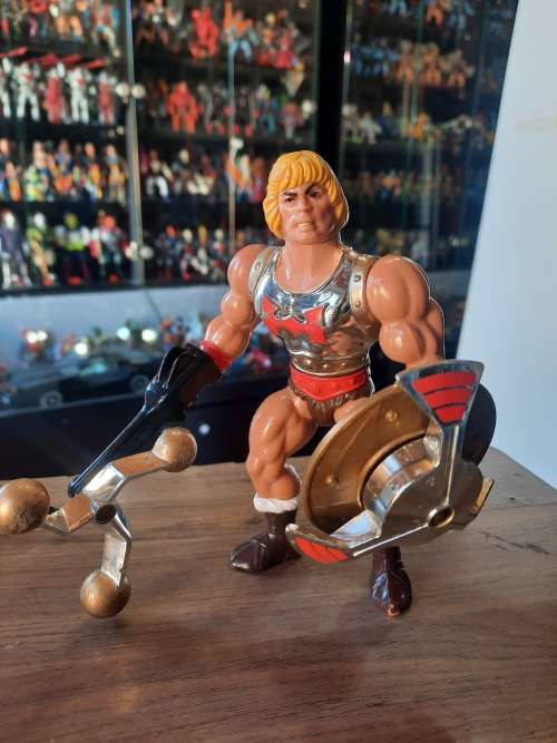 1986 Rare Flying Fist He-Man of He-Man Masters of the Universe  (MOTU) Vintage Figure