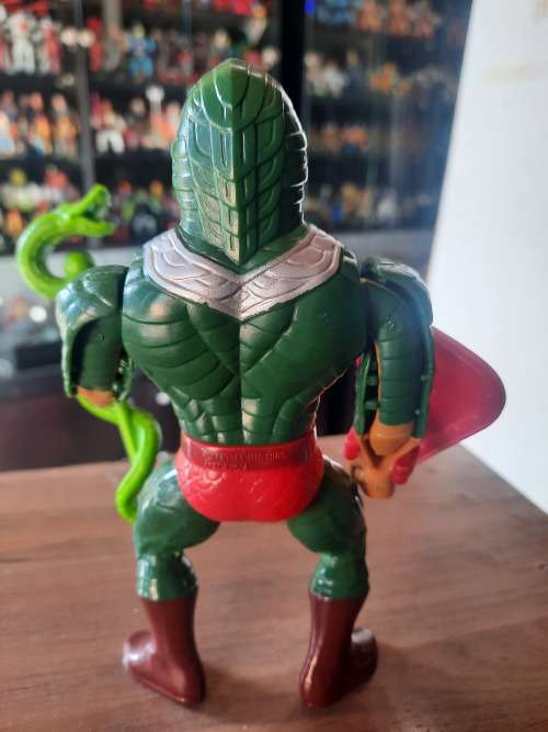 1986 Complete King Hiss of He-Man-Masters of the Universe 972 (MOTU) Vintage Figure
