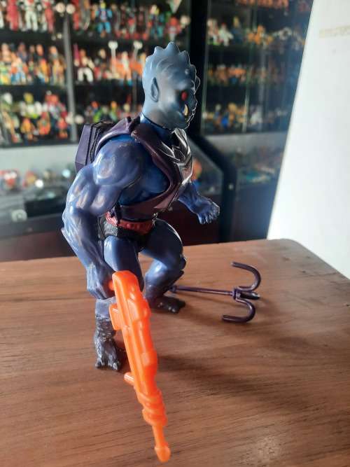 1984 Complete Webstor of He-Man-Masters of the Universe  (MOTU) Vintage Figure